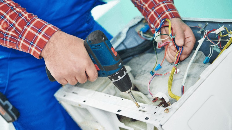 Eyüpsultan Toshiba Toshiba çamaşır makinesi kart tamiri – Su almama arızası orijinal parça ile giderildi. - Teknik servis örneği